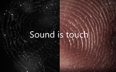 Visualisierung von Schallwellen und Fingerabdruck
